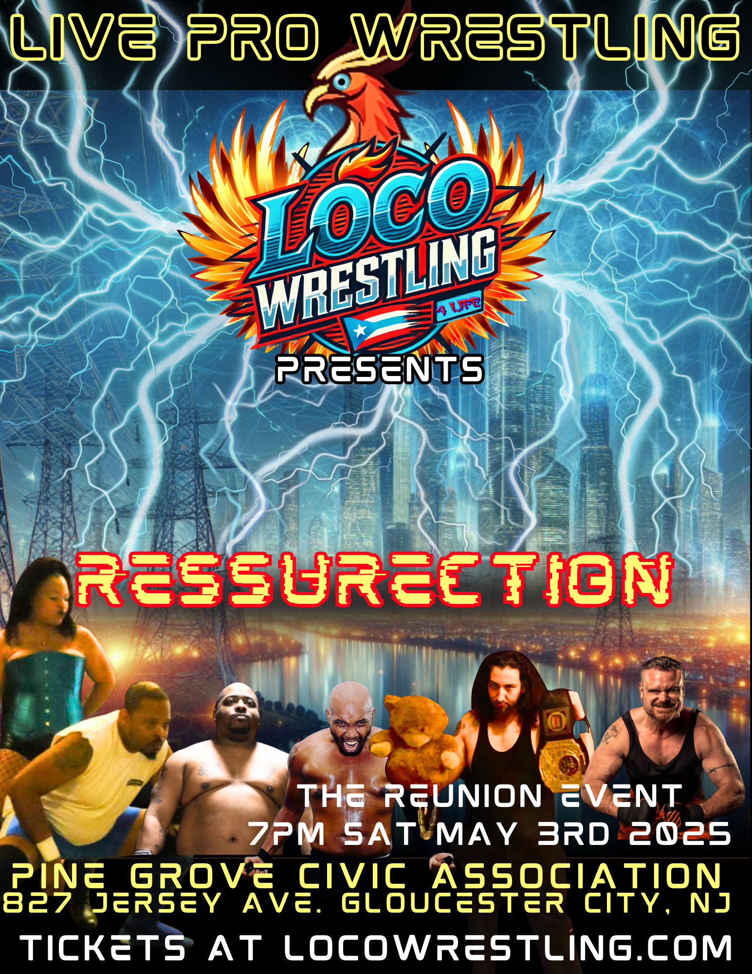 Show flyer May 3rd 2025
